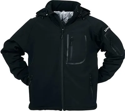 Produktbild von uvex Softshelljacke schwarz Gr. M
