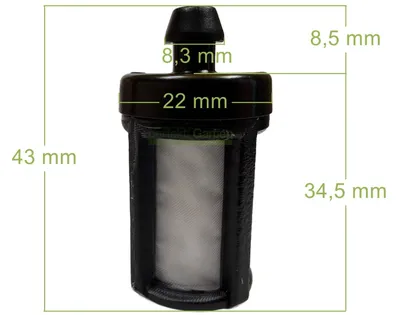 Produktbild von Benzinfilter für Stihl FS 38 40 44 45 48 300 310 311 350 353 360 / 0000-350-3518