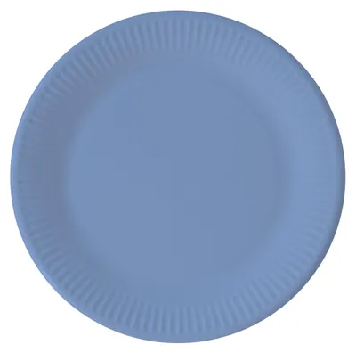 Produktbild von Partyteller Ø 23cm 8 St. hellblau, kompostierbar