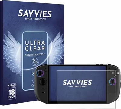 Produktbild von 18x Für Lenovo Legion Go Gen 2 Schutzfolie Savvies Displayschutz Display Schutz Folie Klar Transparent