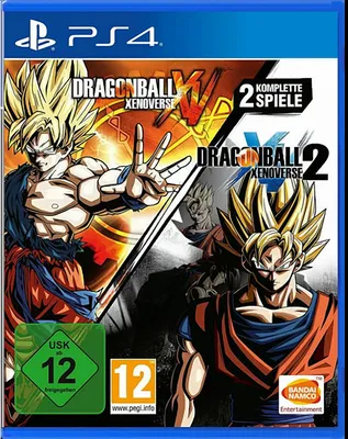 Produktbild von Dragon Ball Xenoverse + Xenoverse 2, 1 PS4-Blu-ray Disc