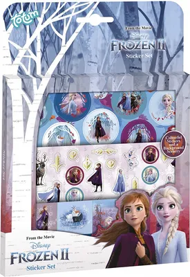 Produktbild von Totum Disney Frozen 2 Stickerset, 3 Jahr(e), Mehrfarbig