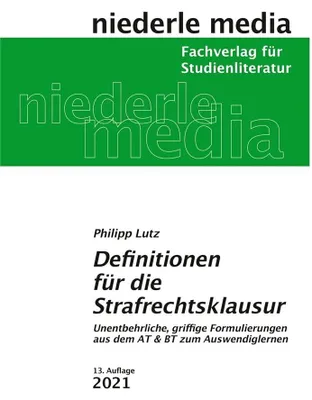 Image de Definitionen für die Strafrechtsklausur