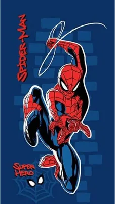 Obrázek produktu pro Ručník Spiderman Super hrdina 70 x 140 cm - Baumwolle