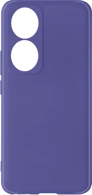 Immagine prodotto di Custodia semirigida in silicone per Honor 90, Soft Touch - Viola