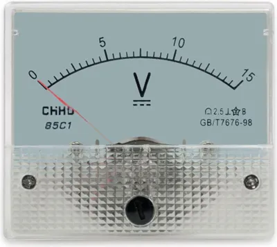 Produktbild von Einbau-Messinstrument, 0...15 V-