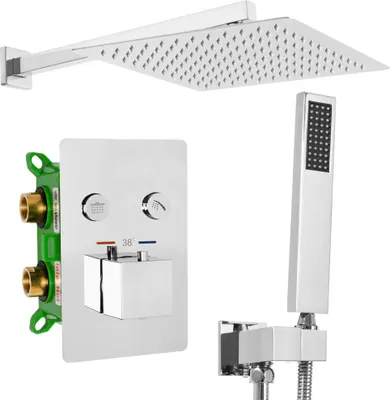 Produktbild von Rea Duschgarnitur Fenix-Davis Termostat Chrome