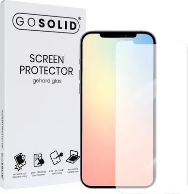 Produktbild von GO SOLID! Apple iPhone X Bildschirmschutz verstarktes Glas