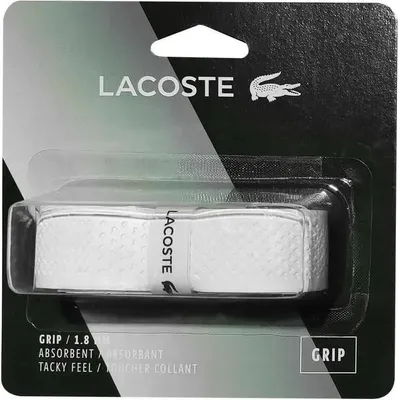 Image de Poignée de tennis Lacoste Tecnifibre Blanc Blanc One Size