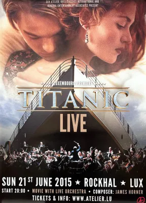 Image de Titanic - DiCaprio - AFFICHE / POSTER - 60x84cm