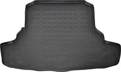 Image de Tapis De Coffre en Caoutchouc TPE Pour Lexus IS 3 2013-2020 Sedan, Bord Haut, Noir, Antidérapant, Toutes Saisons