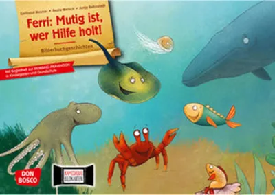 Produktbild von Ferri: Mutig ist, wer Hilfe holt! Kamishibai Bildkartenset