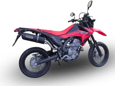 Obrázek produktu pro Kompletní výfuk GPR Furore černý schválený s katalyzátorem pro Honda CRF 250 M