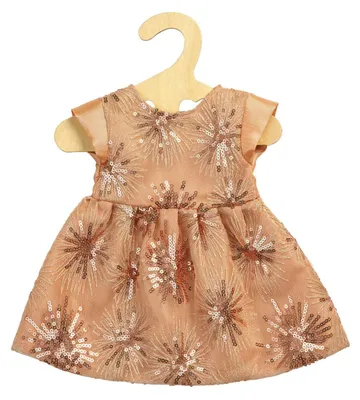 Produktbild von Heless GmbH Puppen-Glitzerkleid ''Rosé Gold'', Gr. 35-45 cm 4