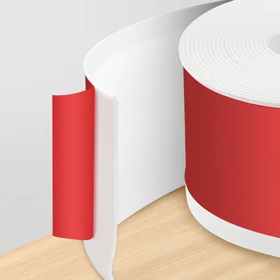 Zdjęcie produktu dla Samoprzylepne listwy przypodłogowe z elastycznego PVC do ścian i podłóg