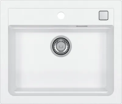 Produktbild von Granit-Küchenspüle Alveus Atrox 30 59X50X19,5 Cm. Weiss