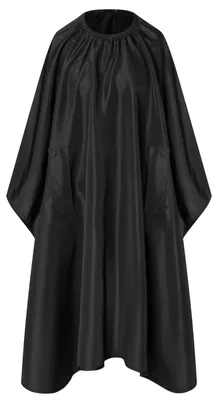 Immagine prodotto di Karlowsky - Grembiule da parrucchiere, impermeabile LT5941 (taglia unica) (nero)