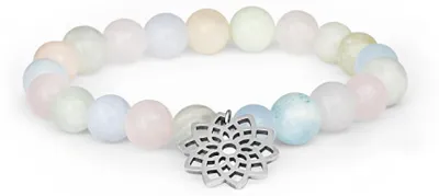 Produktbild von Morganit-Perlenarmband MINK96 / 17