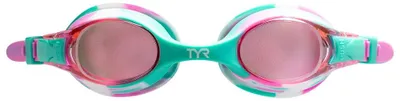 Produktbild von Tyr Swimple Tie Dye Schwimmbrille Rosa  Kinder Rosa One Size