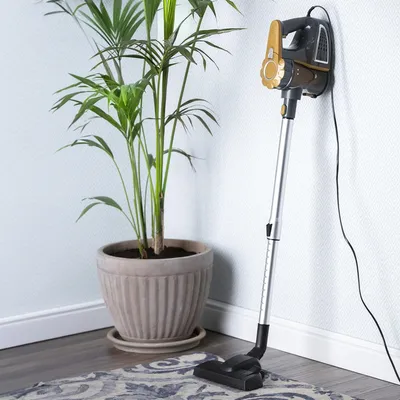 Produktbild von Adler AD 7036, 2-in-1-Stabstaubsauger, Beutellos, Schwarz, Bronze, Grau, Orange, Transparent, Trocken, Glatter Boden, Teppich, Harter Boden, Treppenstufen, 7 m, KI-generiertes Bild