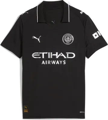 Image de Puma MCFC Away Jersey Replica Jr - noir, Taille:116