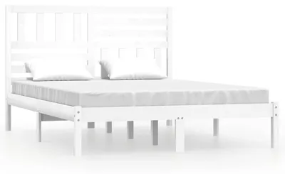 Zdjęcie produktu dla VidaXL 3101024, Biały, 146 cm, 2,06 m, 100 cm, 1400 x 2000 mm, 1460 x 40 x 1000 mm