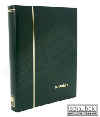 Produktbild von Schaubek E5070/4 Einsteckbuch grün, 230 mm x 310 mm 64 Seiten weiß