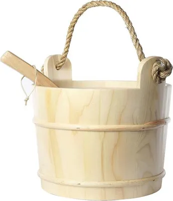 Immagine prodotto di Secchio per sauna con mestolo (10 litri)