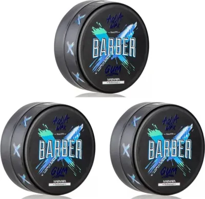 Produktbild von 3 x Marmara Barber Aqua Wax 150ml Gum