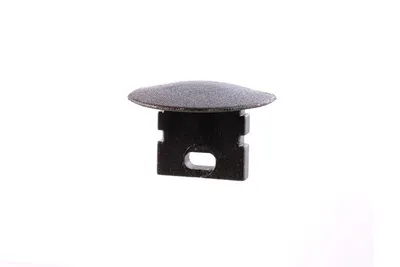 Produktbild von Deko-Light Profil Endkappe - Endkappe F-ET-02-05, Set 2 Stk, Kappe, Schwarz, Kunststoff, Deko-Light, 2 Stück(e)