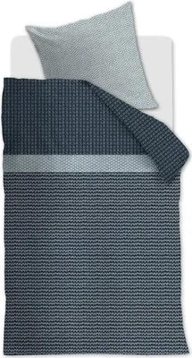 Produktbild von Beddinghouse Bettwäsche-Garnitur River Farbe Blue Größe 135x200+80x80