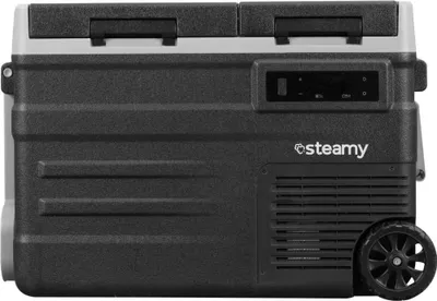 Produktbild von Steamy-E Dual Zone 45 Roller, Elektrische Kühlbox mit Rollen, 41L