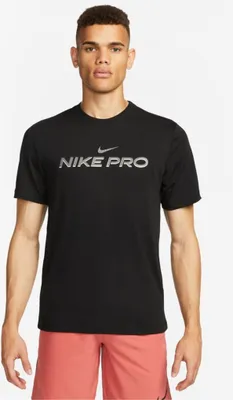 Produktbild von M Nk Df Tee Db Nike Pro Black/White Black/White M