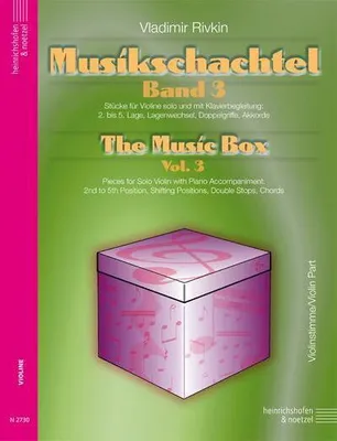Produktbild von Die Musikschachtel Band 3 für Violine und Klavier Violine