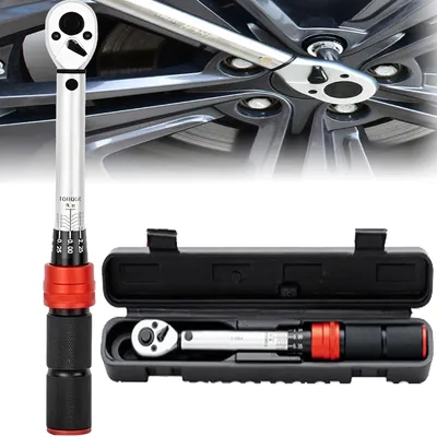 Image de Clé dynamométrique 1/4" pour vélo, plage de couple de 2 à 20 Nm