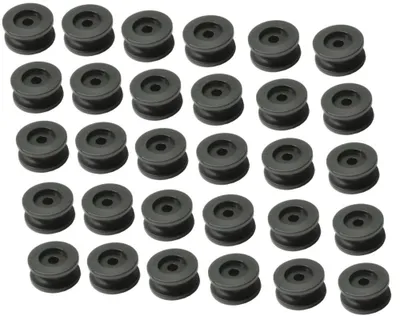 Produktbild von 30 Stück - Rundknopf für 6 - 8 mm Expanderseil - Planenknopf