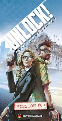 Produktbild von Asmodee, Unlock! – Mission #7, Immersives Familienspiel, Deutsch