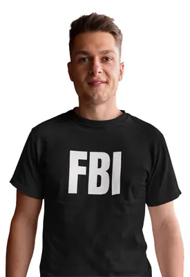 Produktbild von T-Shirt Shirt Karneval Fasching schwarz FBI Security Polizei CIA SWAT DEA Zoll LKA Sheriff NYPD CSI Verkleidung Herren Damen Kostüm Tshirt JGA: XXL / FBI Shirt Größe wählen: XXL Motiv wählen: FBI