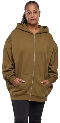 Immagine prodotto di Urban Classics Ladies Oversized Zip Hoody summerolive - L