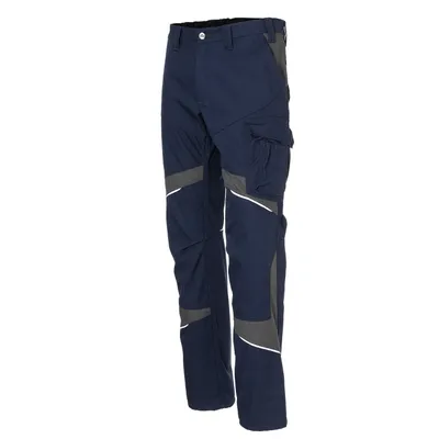 Produktbild von Kübler Activiq Baumwolle+ Damenhose dunkelblau/anthrazit Gr. 52