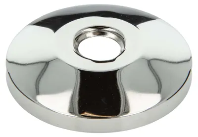 Produktbild von tecuro Gewinderosette 3/8 Zoll x Ø 70 mm x Höhe 15 mm, Messing verchromt