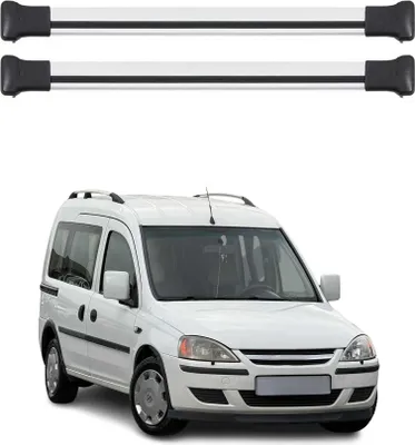 Image de Barres de toit transversales pour VW Amarok 2010-2022 Aluminium Noir 2x