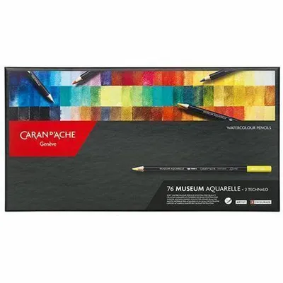 Image de Caran d-Ache 3510.376 Crayon de couleur Multicolore 76 pc(s)