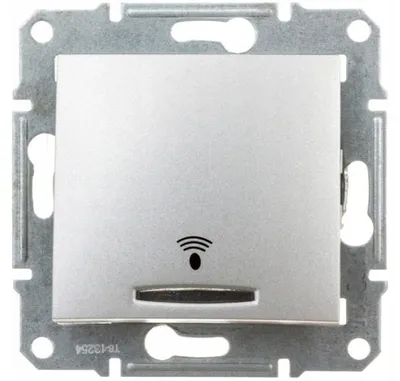 Produktbild von Schneider Electric Sedna SDN1600460 Klingeltaster Unterputz Aluminium
