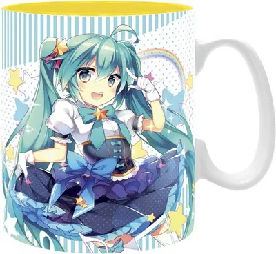 Immagine prodotto di Tazza in Vetroceramica Hatsune Miku (460 ml) Miku Melody