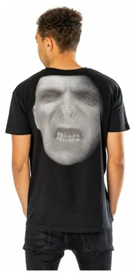 Zdjęcie produktu dla Koszulka uni z nadrukiem „Voldemort Reverse” z serii Harry Potter, rozmiar S