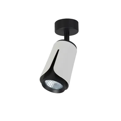 Produktbild von XUDO Deckenstrahler GU10, Schwarz & Gold, Aluminium-Stahl, schwenkbar, modern – ohne Leuchtmittel
