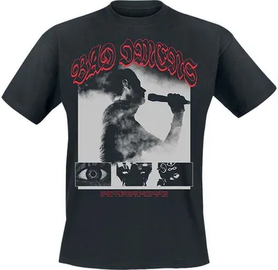 Produktbild von Bad Omens T-Shirt Uni In The Smoke schwarz Band-Merch, Bands 100% Baumwolle S