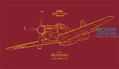 Zdjęcie produktu dla EDUARD EDR0021 North Am. P-51D Mustang Dual Combo ROYAL CLASS