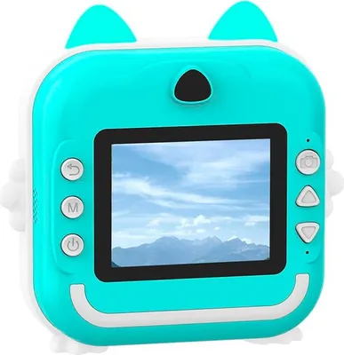 Obrázok produktu pre Detský fotoaparát s okamžitou tlačou – 7 roliek papiera, 32 GB microSD karta, video, USB nabíjanie, instantný fotoaparát pre deti - JumboPrintBundle
